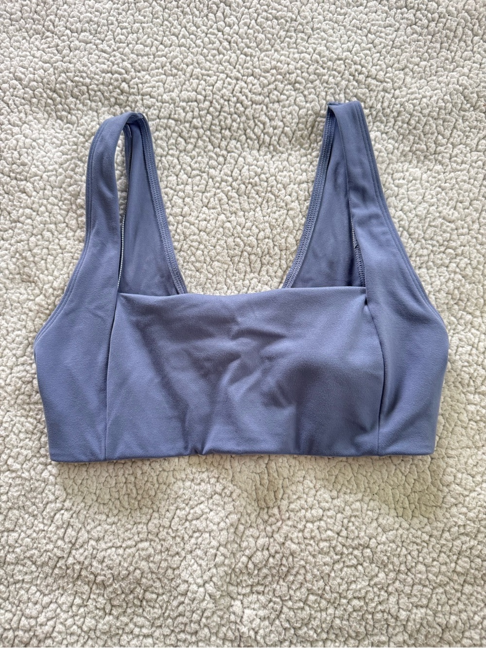 PINK Victoria's Secret Scoop Sports Bralette in Dusty Blue